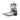 Men's Punk Party Leather Pointed Toe Straps Zip 6.5cm High Heels Ankle Boots