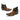 Men's Party Style Lepord Print Pointed Toe Slip-on Leather Ankle Boots