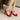Women's Candy Color Patent Leather Thick Platform Bow Buckle Strap High Heels Shoes