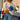 Women's European Style Colorful Flowers Pullover Long Sleeves Knitted Sweater Shirt
