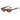 Unisex Designer Plastic Narrow Cat Eye Frame Rivets Decor UV400 Sunglasses