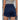 Women's Streetwear High Waist Asymmetrical Wrap Overlay Short Denim Skirt