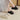 Women's Summer Outdoor Wear Fairy Style Polka Dot Flat Thick Heel Slippers