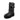 Women's Autumn Chunky Heels Round Toe Rivet Belt Cowhide Short Boots