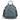 Women's Medium Genuine Leather Multi-Pocket Rucksack Wide Strap Backpack