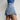 Women's Summer Luxury European Style Denim High Waist A-Line Mini Skirt Shorts