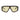 Unisex Designer Flat Top Rectangle UV400 Mirror Lens Big Sunglasses
