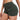 Women's European American Style Casual Solid Color Elastic Denim Shorts