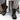 Men's Chinese Style Handmade Cowhide Button Decor Zipper Patchwork Chelsea Boots