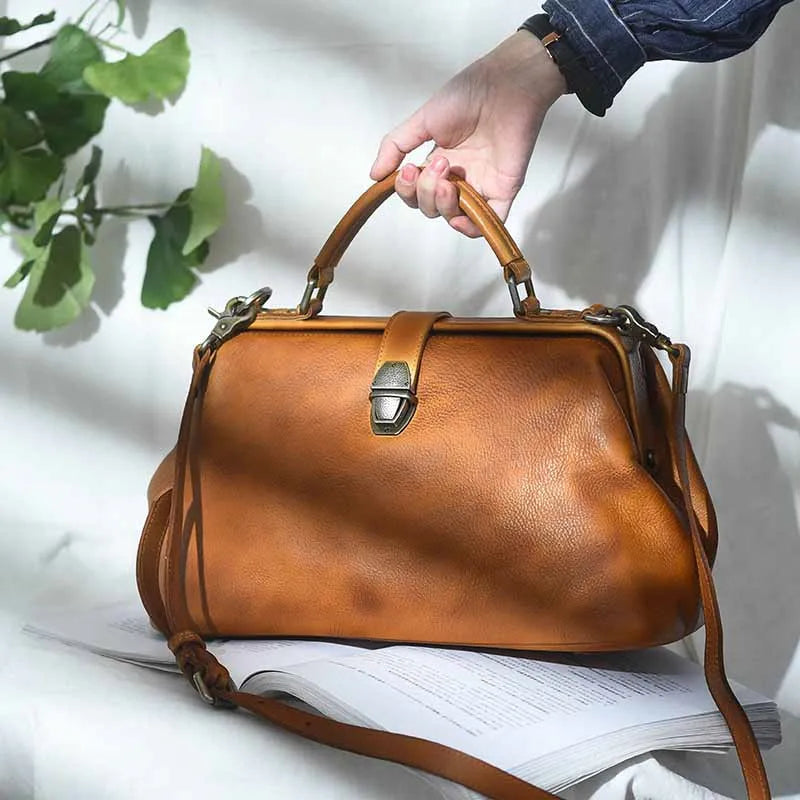 High-Quality Luxury Genuine Leather Women's Large Capacity Shoulder Bag