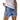 Women's Summer Streetwear High Waist Printed Ripped Washed Denim Loose Shorts