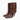 Women's Winter Turned-over Edge Square Toe Slip-on High Heel Short Boots