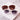 Cat Eye Alloy Frame Gradient UV400 Polycarbonate Lenses Women's Sunglasses
