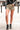 Women's Summer Vintage Leopard Print Ripped Raw Hem High Waist Denim Shorts