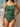 Women's Vintage Ruffle Straps High Waist Two Piece Swimwear Tankini Set