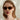 Trendy Thick Plastic Frame Rectangle UV400 Lenses Sunglasses for Women