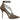Women's Black Lace Strap High Heels Pointed Toe Stiletto Pumps