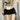 American Retro Streetwear Fashion Skinny Lace-up Shorts for Women