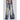 Gothic Harajuku Wings Printed High Waisted Mom Jeans for Women