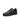 Casual Fashion All Black Glossy Crocodile Skin Lace Up Men's Sneakers