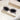 Women's Designer Retro Thick Oval Plastic Frame UV400 Plastic Lens Sunglasses