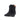 Synthetic Suede Pointed Toe Slip-on Middle Heel Western Boots for Women