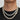 Unisex Hip Hop 8mm Cuban Link Chain Cubic Zirconia Iced Out Bracelet Necklace