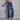 Women's Elastic High Waist Ripped Stretch Slim Flare Jeans Pants