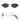 Women's Vintage Classic Small Polygon Metal Frame UV400 Plastic Lens Sunglasses