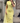 Yellow Luxurious Mermaid Evening Prom Dress for Women