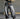 Women's Wrap Splicing High Street Mid Waist Washed Loose Wide Leg Denim Pants