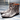 Men's Luxury Genuine Leather Python Skin Pattern Slip-On Mid-calf Boots