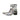 Genuine Cow Leather Zip Pointed Toe Height Increased Ankle Boots for Men