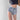 Women's Denim Irregular Design High Waist Stretchy Distressed Jeans Shorts