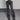 Women's Autumn Winter Mid Waist Skinny Flared Stretch Leather Pants