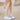 Summer Fashion Glitter Rhinestone Buckle 8cm Platform Slippers for Women