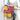 Women's Designer Style Multicoor Block Pattern Soft Cow Leather Backpack