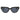 Women's Trendy Rivets Decor Plastic Cat Eye Frame UV400 Sunglasses for Women