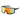 Men's Gradient Mirror Film One Piece Lens UV400 Plastic Frame Sports Sunglasses