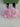 Women's French Retro Square Button Feather High Heels Slipper Pumps