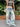 Casual Vintage Blue High-Waist Embroidery Baggy Denim Jeans Pants for Women