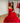 Women's Luxury Red Multi-layer Ball Gown Prom Dress