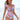 Women's Brazilian Backless Ruffle Strapped Printed Hollow One Piece Swimwear