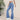 Women's Street Style High-Waisted Slim Fit Stretch Denim Jeans Pants