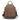 Women's Medium Genuine Leather Multi-Pocket Rucksack Wide Strap Backpack