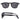 Unisex Retro Style Polycarbonate Rivet Frame Polarized UV400 Lens Sunglasses