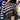 Casual Torn Style Horizontal Striped Loose Short Knitted Sweater for Women