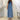 Women's Denim Round Neckline Sleeveless Backless Loose Long Dress With Pocket