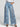 Women's American Lace Hollow Out High Waist Wide Leg Retro Flared Pants