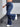 Luxury Women's Stretchy Denim Casual Heart Ripped Flared Leg Jeans Trousers